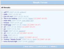 Simple Forum (PHP)