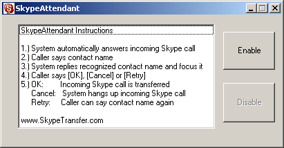 SkypeAttendant