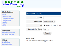 Softbiz Link Directory Script