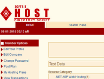 Softbiz Web Hosting Directory Script