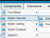 Spider Calendar (Joomla)