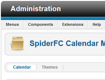Spider Flash Calendar (Joomla)