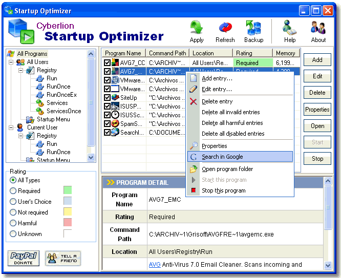 Startup Optimizer