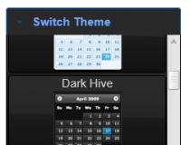 Theme Switcher for jQuery UI