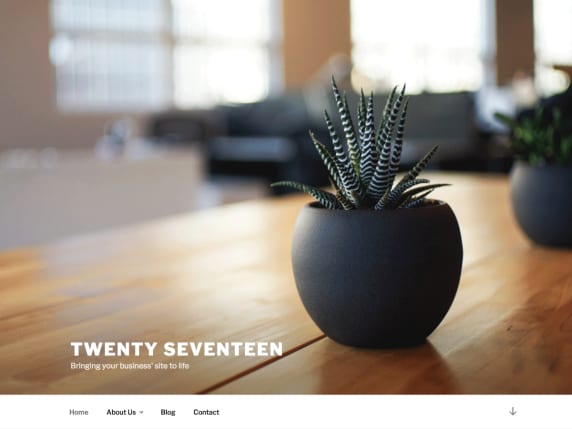 Twenty Seventeen - Theme for Wordpress