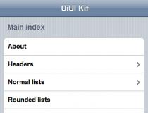 Universal iPhone UI Kit