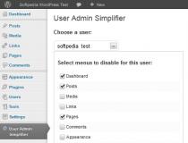 User Admin Simplifier
