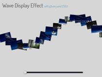 Wave Display Effect