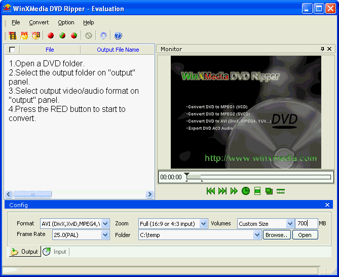 WinXMedia DVD Ripper