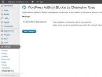 WordPress AdBlock Blocker