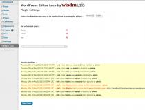 WordPress Editor Lock by WisdmLabs