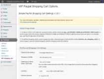 WordPress Simple Paypal Shopping Cart