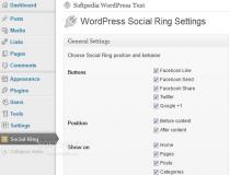 WordPress Social Ring