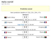 World Cup Predictor