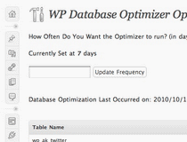 WP Database Optimizer