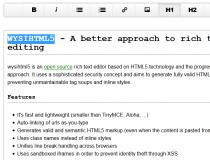 WYSIHTML5