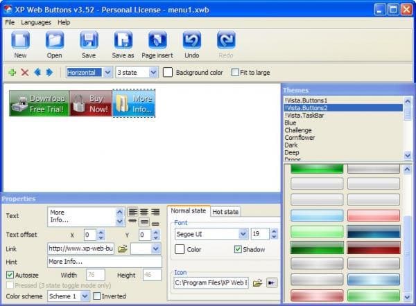 XP Web Buttons