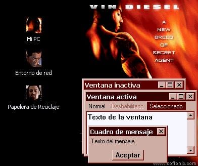 xXx: Vin Diesel Desktop Theme