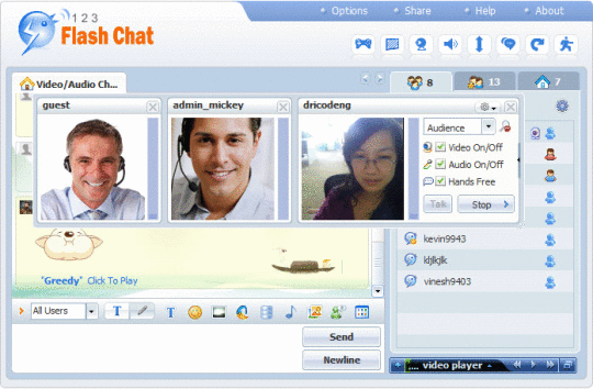 123 Flash Chat Module for phpBB