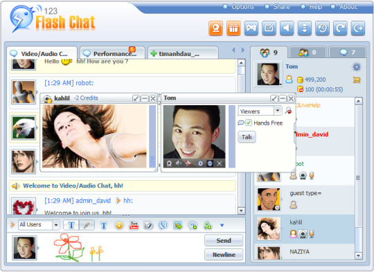 123 Flash Chat Software (64-bit)