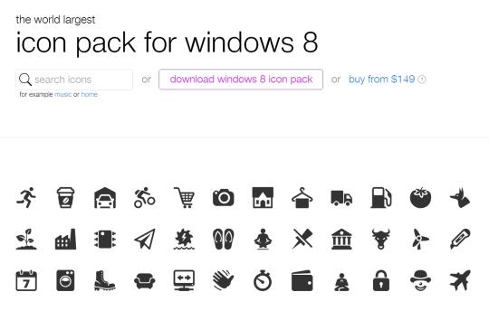 1600 Windows Icons (Metro Style)