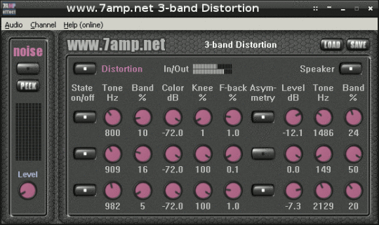 3-band Distortion