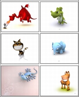 3D Animals Screensaver