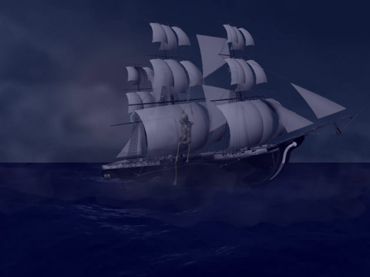 3D Ghost Ship