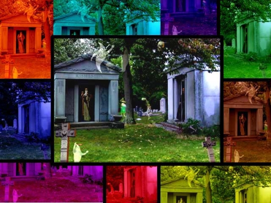 3D Ghosts in the Graveyard
