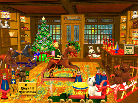 3D Magic Christmas Toy Shop