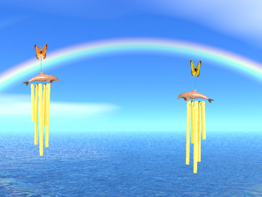3D Mystic Wind Chimes