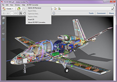 3D PDF Converter for Acrobat X Pro