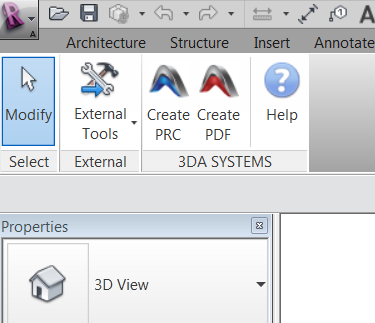 3D PDF Converter For Revit