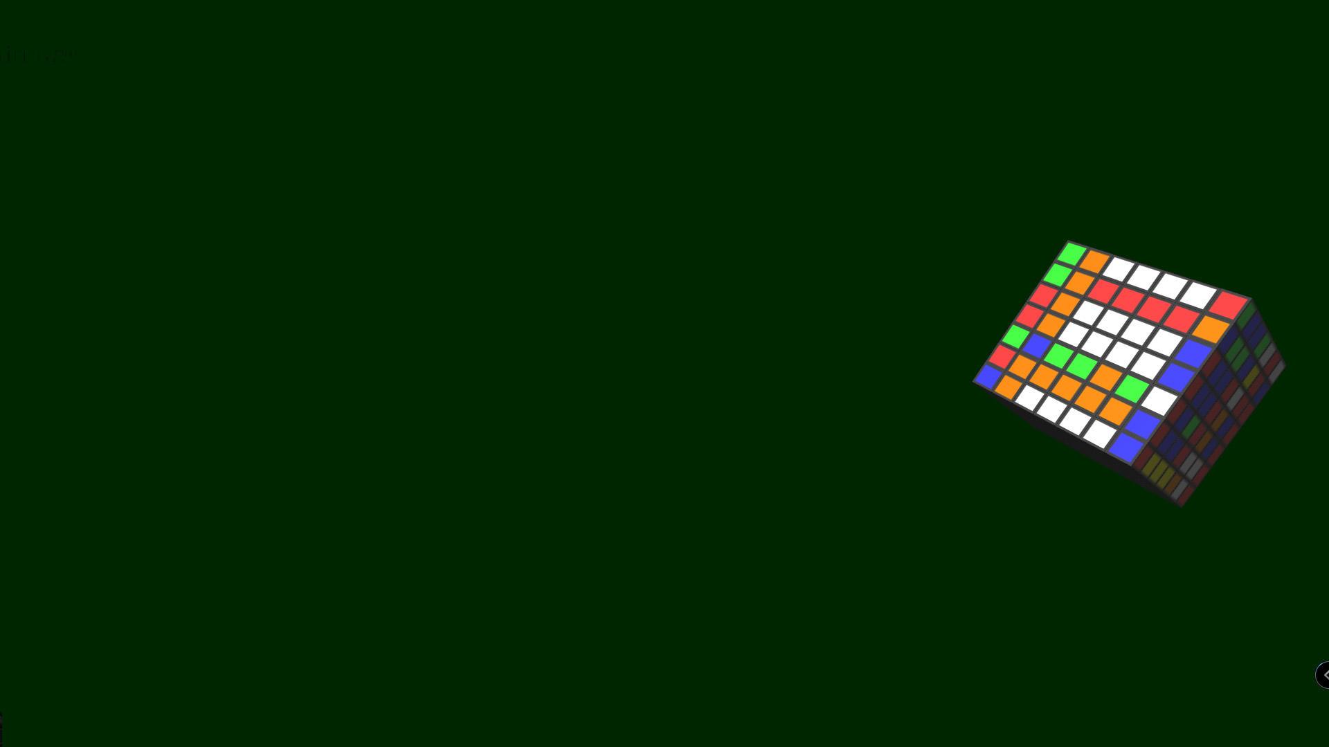 3D Rubik's Screensaver