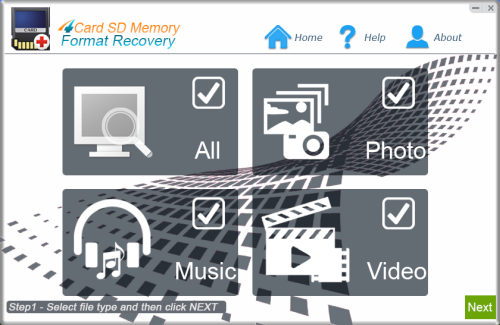 4Card SD Memory Format Recovery
