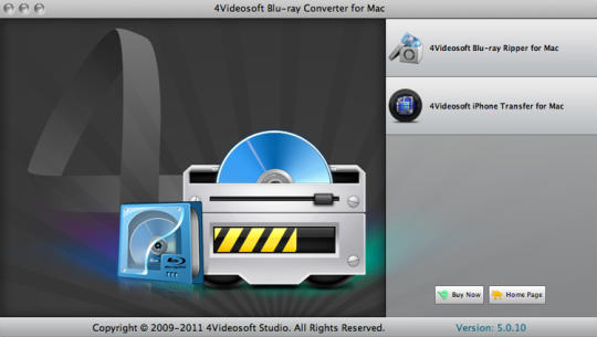 4Videosoft Bluray Converter for Mac