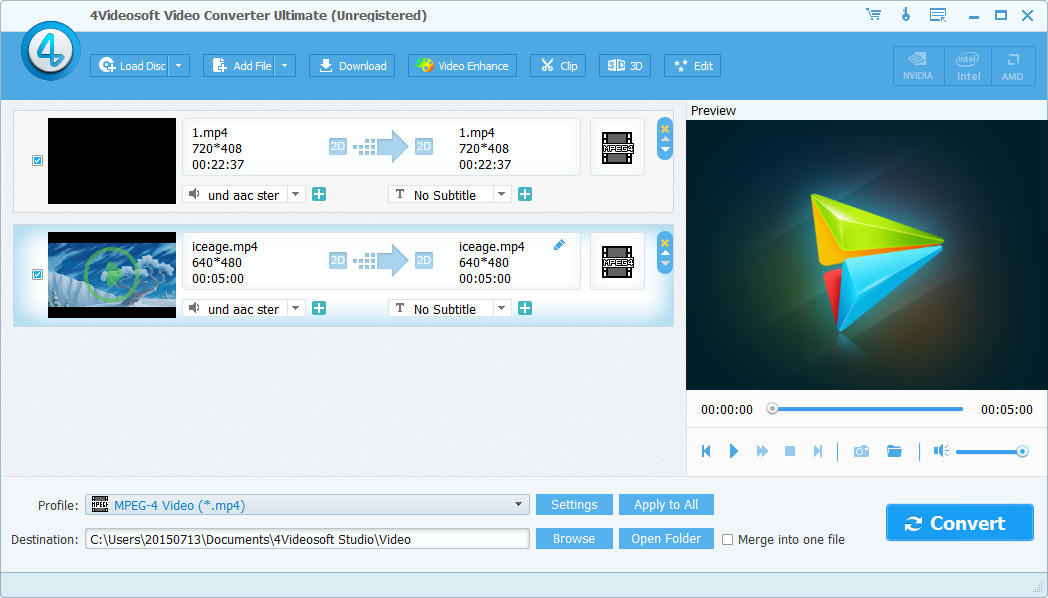 4Videosoft Video Converter Ultimate