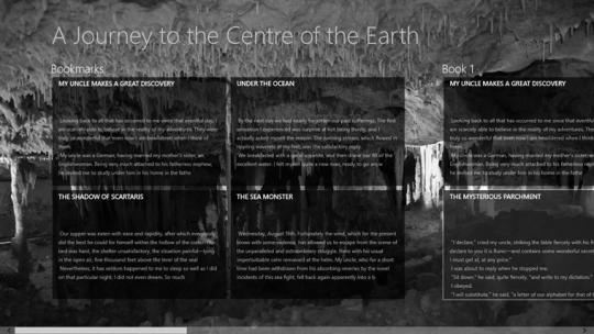 A Journey to the Centre of the Earth by Jules Verne for Windows 8