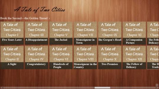 A Tale of Two Cities eBook for Windows 8