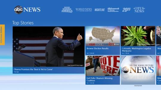 ABC News for Windows 8