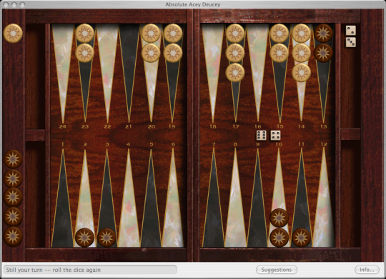 Absolute Acey Deucey Backgammon