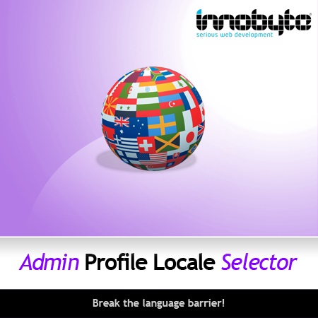 Admin Profile Locale Selector