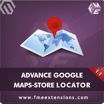 Advance Google Maps Magento Extension