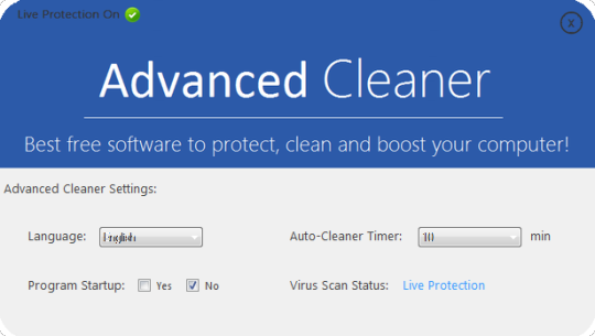 Advanced Cleaner