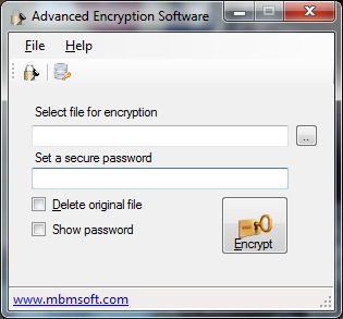 Advanced File Encryption Software