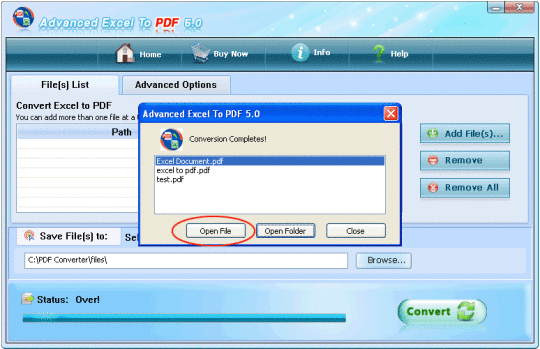 Advanced PDF Converter