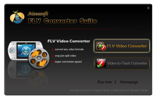 Aiseesoft FLV Converter Suite