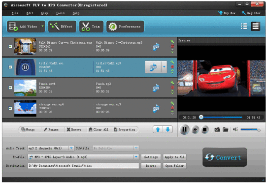 Aiseesoft FLV to MP3 Converter