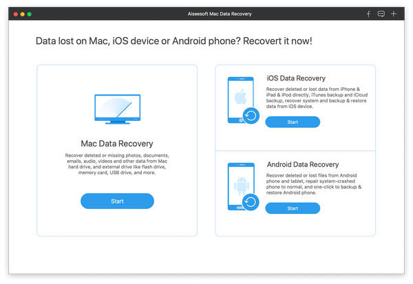 Aiseesoft Mac Data Recovery