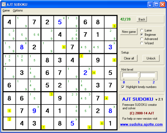 Ajt Sudoku
